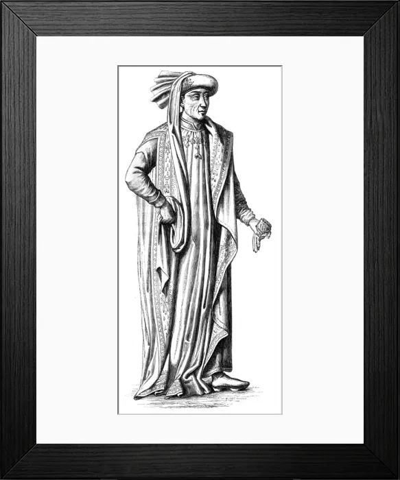 Framed Print : Philip the Good (1396-1467), Duke of Burgundy, 15th century (1849) Framed Print : Philip the Good (1396-1467), Duke of Burgundy, 15th century (1849)