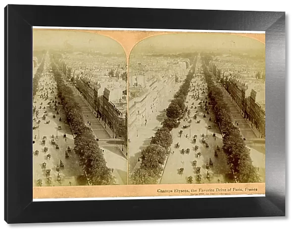 The Champs Elysees, Paris, France, 1894. Artist: Underwood & Underwood