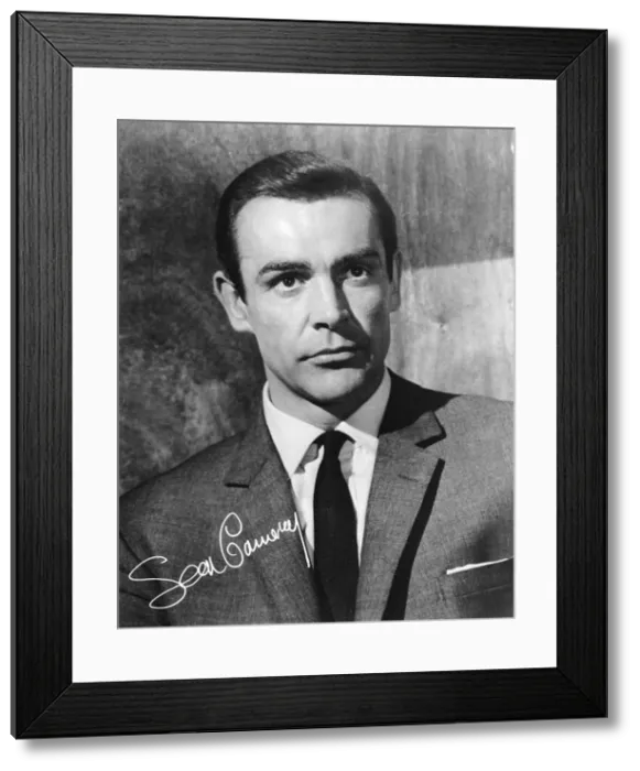 Framed Print : Sean Connery (b1930), Scottish actor, 1960s Framed Print : Sean Connery (b1930), Scottish actor, 1960s