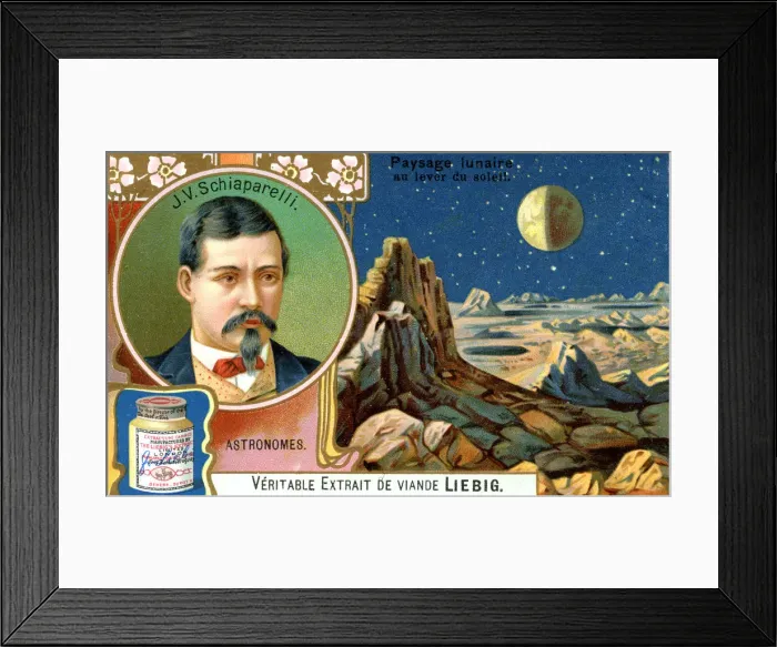 Framed Print : Giovanni Virginio Schiaparelli, Italian astronomer, (c1900) Framed Print : Giovanni Virginio Schiaparelli, Italian astronomer, (c1900)