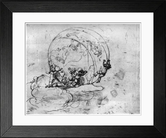 Framed Print : L Amour Conduisant le Monde, c1860-1910 (1924). Artist: Auguste Rodin Framed Print : L Amour Conduisant le Monde, c1860-1910 (1924). Artist: Auguste Rodin