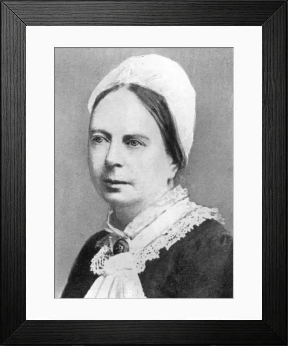 Framed Print : Frances Mary Buss (1827-1894), English pioneer of womens education, 1926 Framed Print : Frances Mary Buss (1827-1894), English pioneer of womens education, 1926