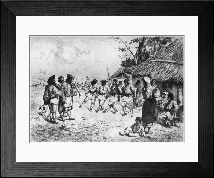 Framed Print : La Ceinture, c1850-1890 (1924). Artist: Theodor Aman Framed Print : La Ceinture, c1850-1890 (1924). Artist: Theodor Aman