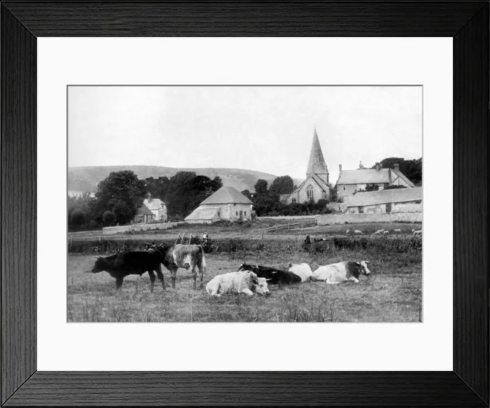 Framed Print : A village church, 1926 Framed Print : A village church, 1926
