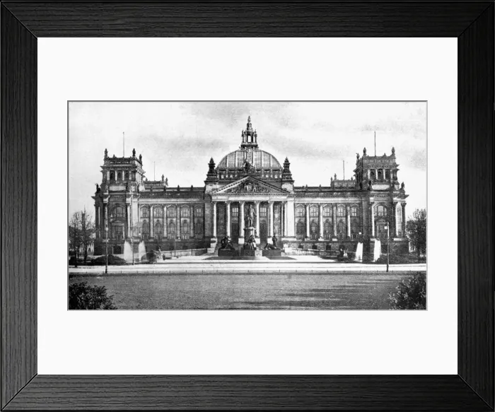 Framed Print : Germanys Houses of Parliament, Berlin, 1926 Framed Print : Germanys Houses of Parliament, Berlin, 1926