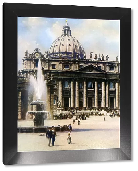 The Basilica of Saint Peter, Rome, 1926