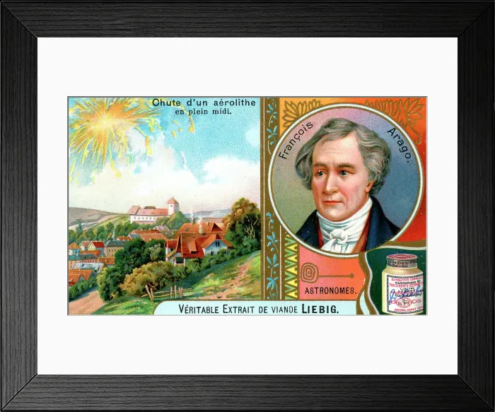 Framed Print : Dominique Francois Jean Arago, French astronomer, physicist and politician, (c1900) Framed Print : Dominique Francois Jean Arago, French astronomer, physicist and politician, (c1900)