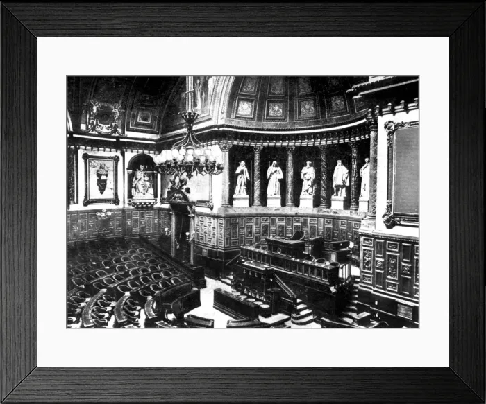Framed Print : The Chamber of the French Senate, Paris, France, 1926 Framed Print : The Chamber of the French Senate, Paris, France, 1926