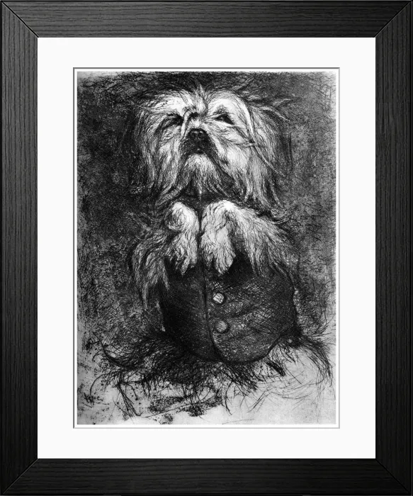Framed Print : L Intrigant, c1859-1889, (1924). Artist: Ludovic Lepic Framed Print : L Intrigant, c1859-1889, (1924). Artist: Ludovic Lepic