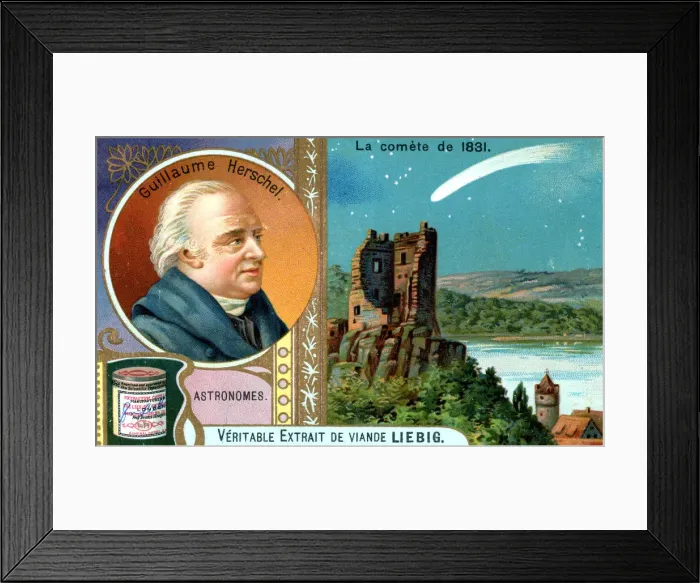 Framed Print : Sir William Herschel, German-born British astronomer, (c1900) Framed Print : Sir William Herschel, German-born British astronomer, (c1900)