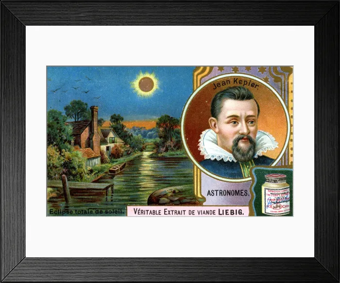 Framed Print : Johannes Kepler, German astronomer, (c1900) Framed Print : Johannes Kepler, German astronomer, (c1900)