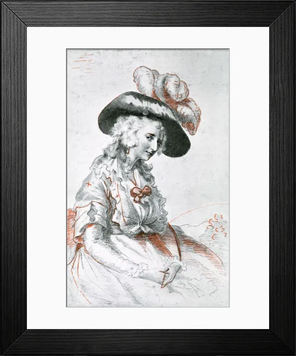 Framed Print : Portrait of a lady, 1905. Artist: William Lane Framed Print : Portrait of a lady, 1905. Artist: William Lane