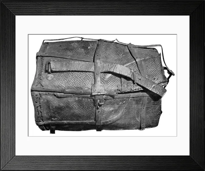 Framed Print : Mitre case of William of Wykeham. 1905 Framed Print : Mitre case of William of Wykeham. 1905