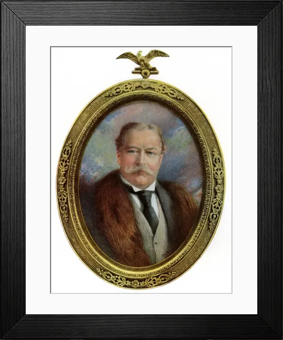 Framed Print : William Howard Taft, American president, 1910. Artist: Alyn Williams Framed Print : William Howard Taft, American president, 1910. Artist: Alyn Williams
