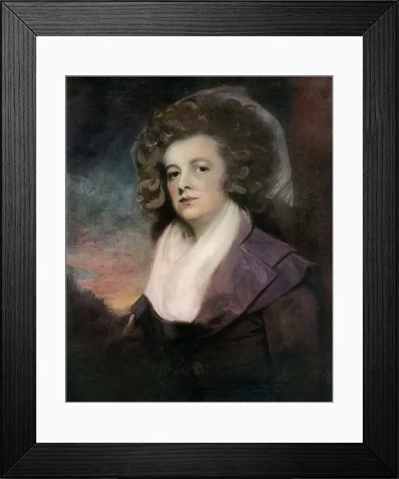 Framed Print : Renira De Tuyll, wife of Captain John Albert Bentinck, late 18th century (1910). Artist: George Romney Framed Print : Renira De Tuyll, wife of Captain John Albert Bentinck, late 18th century (1910). Artist: George Romney