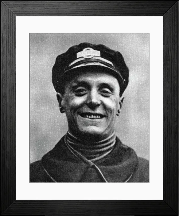 Framed Print : A bus driver, London, 1926-1927 Framed Print : A bus driver, London, 1926-1927