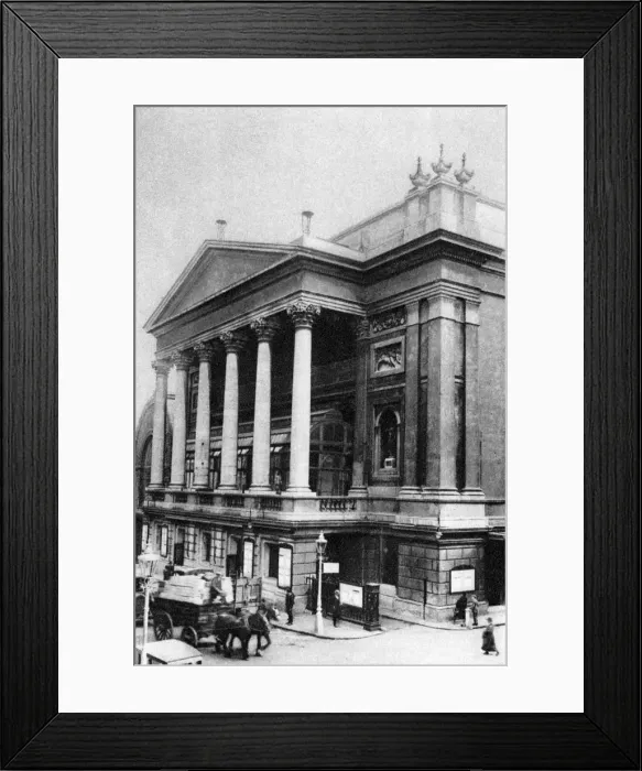 Framed Print : Covent Garden theatre, London, 1926-1927. Artist: James Jarche Framed Print : Covent Garden theatre, London, 1926-1927. Artist: James Jarche