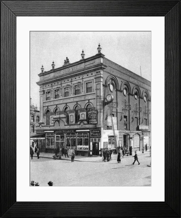 Framed Print : The Old Vic, London, 1926-1927. Artist: McLeish Framed Print : The Old Vic, London, 1926-1927. Artist: McLeish