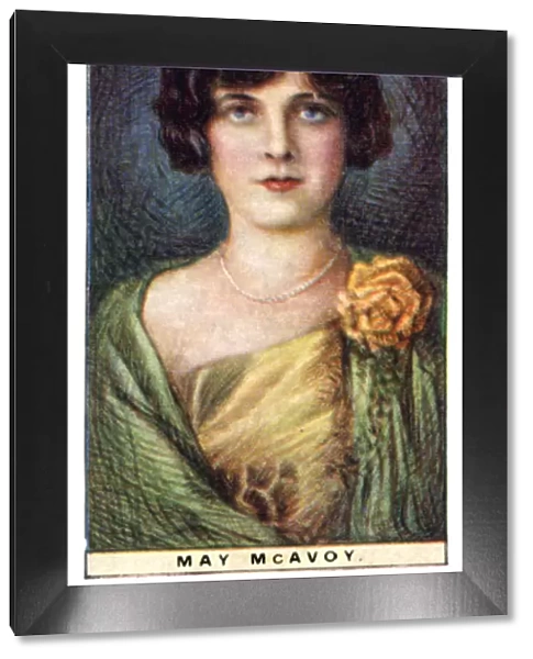 May McAvoy (1899-1984), American actress, 1928. Artist: WD & HO Wills
