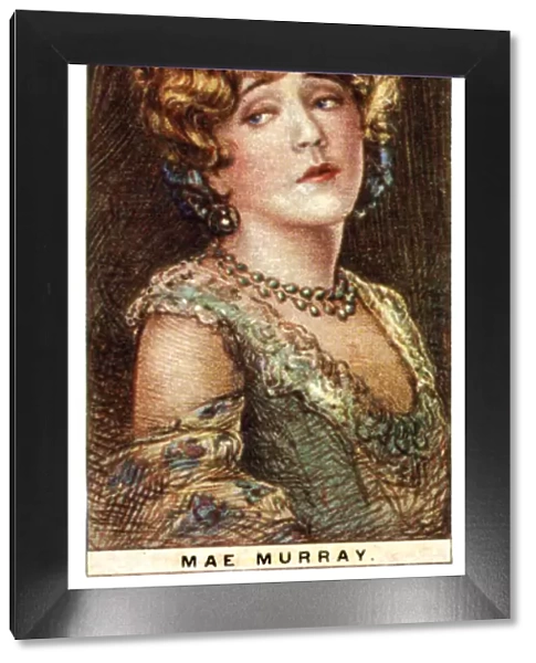 Mae Murray (1889-1965), American actress, 1928. Artist: WD & HO Wills