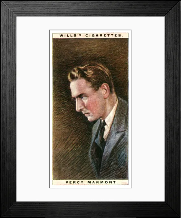 Framed Print : Percy Marmont (1883-1977), English actor, 1928. Artist: WD & HO Wills Framed Print : Percy Marmont (1883-1977), English actor, 1928. Artist: WD & HO Wills