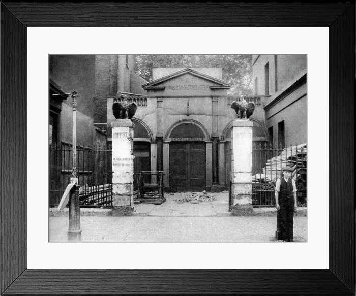 Framed Print : The Grecian Theatre on the borders of Hoxton, London, 1926-1927. Artist: Whiffin Framed Print : The Grecian Theatre on the borders of Hoxton, London, 1926-1927. Artist: Whiffin