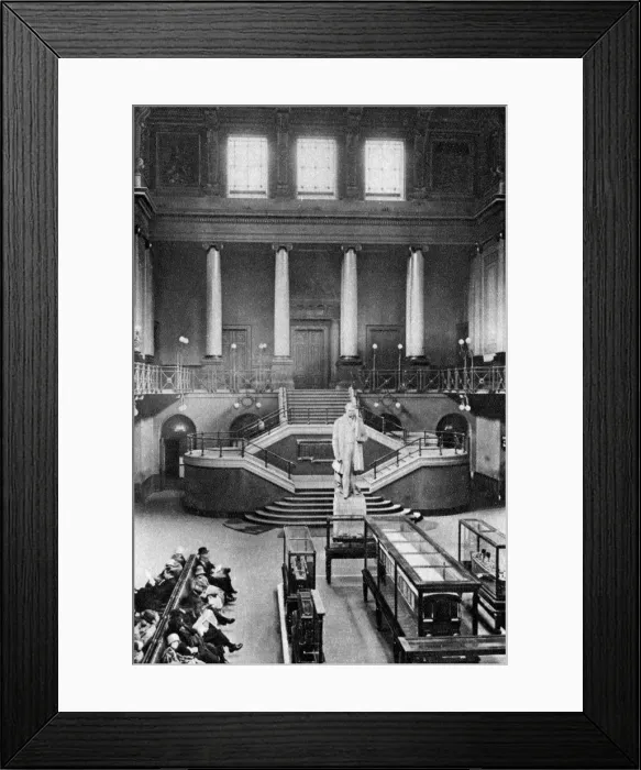 Framed Print : Central Hall, Euston Station, London, 1926-1927. Artist: McLeish Framed Print : Central Hall, Euston Station, London, 1926-1927. Artist: McLeish