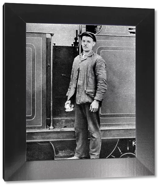 A train fireman, London, 1926-1927