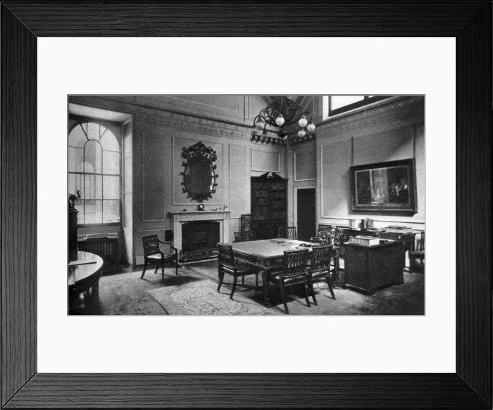 Framed Print : The Governors Room, Bank, London, 1926-1927. Artist: Joel Framed Print : The Governors Room, Bank, London, 1926-1927. Artist: Joel
