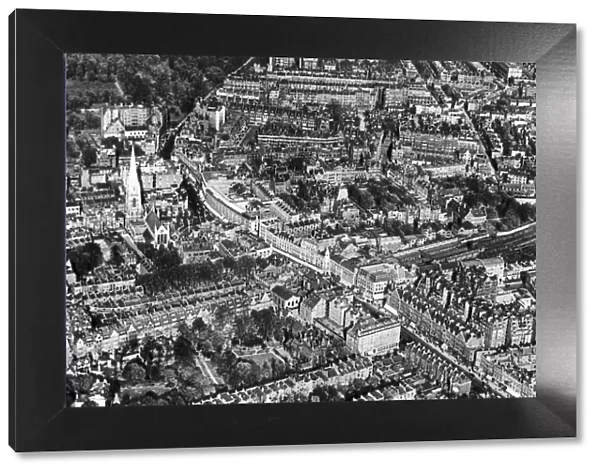 An aerial view of Kensington, London, 1926-1927. Artist: Aerofilms