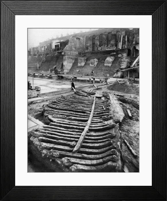 Framed Print : A galley, London, 1926-1927. Artist: Field Framed Print : A galley, London, 1926-1927. Artist: Field