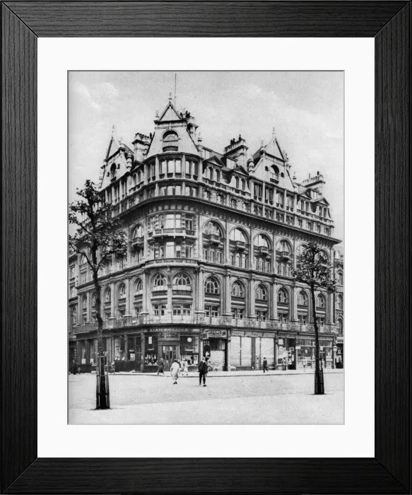 Framed Print : Strand building that houses the office of the Thames Conservancy, 1926-1927. Artist: McLeish Framed Print : Strand building that houses the office of the Thames Conservancy, 1926-1927. Artist: McLeish