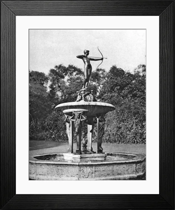 Framed Print : Artemis fountain, Hyde Park, London, 1926-1927. Artist: McLeish Framed Print : Artemis fountain, Hyde Park, London, 1926-1927. Artist: McLeish