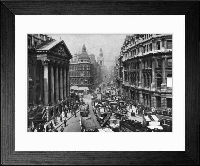 Framed Print : Mansion House, London, 1926-1927. Artist: Ellis Framed Print : Mansion House, London, 1926-1927. Artist: Ellis