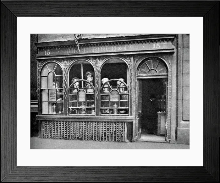 Framed Print : Birch Birch and Co, London, 1926-1927. Artist: McLeish Framed Print : Birch Birch and Co, London, 1926-1927. Artist: McLeish