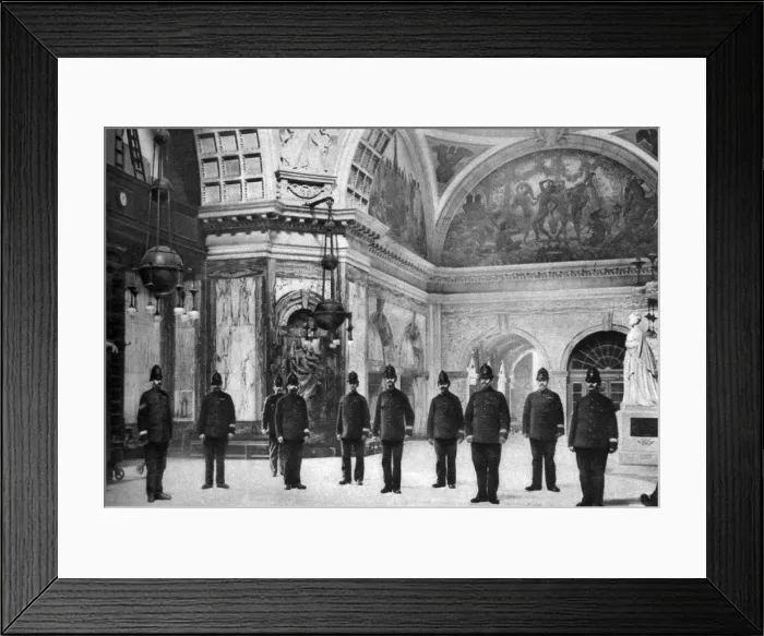 Framed Print : The Great Hall, The Old Bailey, London, 1926-1927
