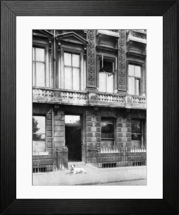 Framed Print : The Savage Club, Adelphi Terrace, London, 1926-1927. Artist: Joel Framed Print : The Savage Club, Adelphi Terrace, London, 1926-1927. Artist: Joel