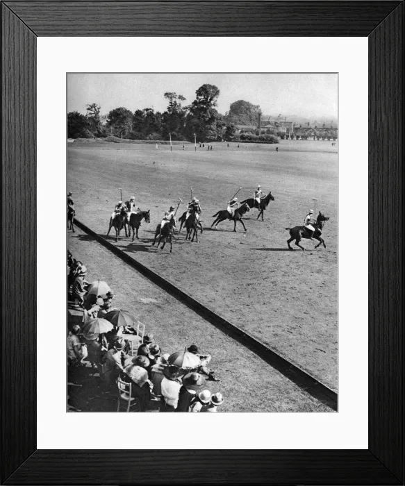 Framed Print : Final of the Ranelagh Open Cup, Ranelagh, London, 1926-1927 Framed Print : Final of the Ranelagh Open Cup, Ranelagh, London, 1926-1927