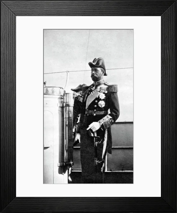 Framed Print : The Prince of Wales (1865-1936), the future King George V, 1908. Artist: Queen Alexandra Framed Print : The Prince of Wales (1865-1936), the future King George V, 1908. Artist: Queen Alexandra