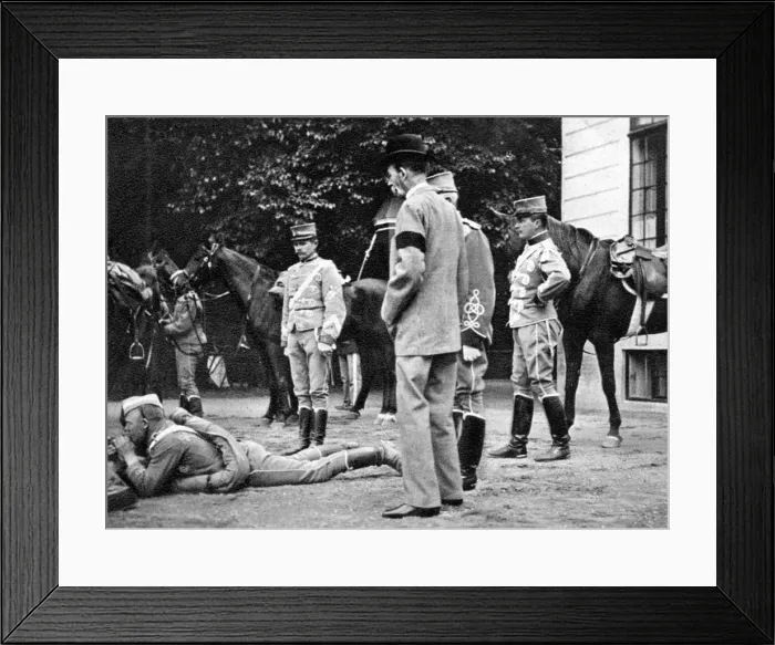 Framed Print : Testing the new repeating rifle, 1908. Artist: Queen Alexandra Framed Print : Testing the new repeating rifle, 1908. Artist: Queen Alexandra