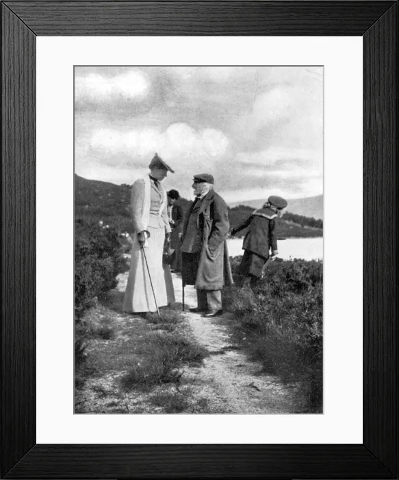 Framed Print : Princess Victoria (1868-1935), 1908. Artist: Queen Alexandra