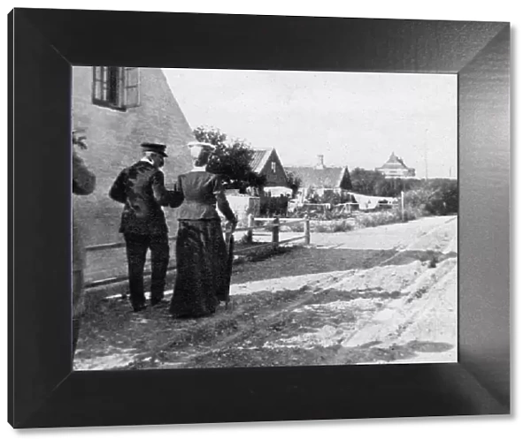 Landing at Skagen, Denmark, 1908. Artist: Queen Alexandra
