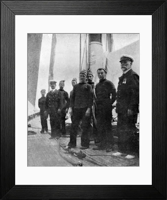 Framed Print : On board the yacht Britannia, 1908. Artist: Queen Alexandra Framed Print : On board the yacht Britannia, 1908. Artist: Queen Alexandra