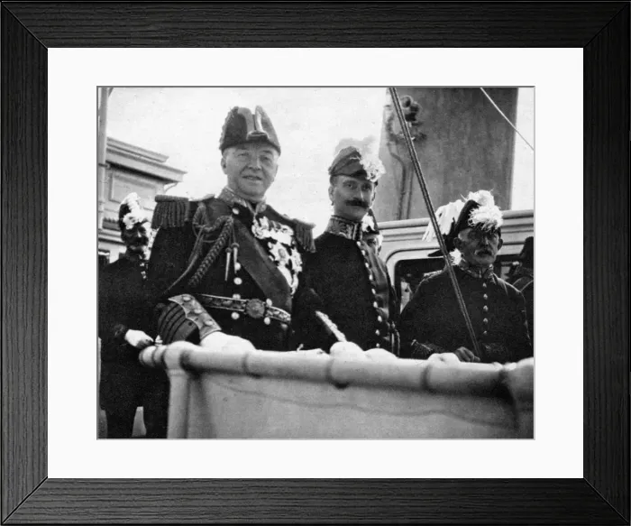 Framed Print : The Lords of the Admiralty at the Naval Review of 1907 (1908). Artist: Queen Alexandra Framed Print : The Lords of the Admiralty at the Naval Review of 1907 (1908). Artist: Queen Alexandra