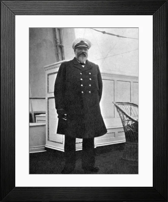 Framed Print : The pilot during the royal yachts Norwegian trip of 1904 (1908). Artist: Queen Alexandra Framed Print : The pilot during the royal yachts Norwegian trip of 1904 (1908). Artist: Queen Alexandra