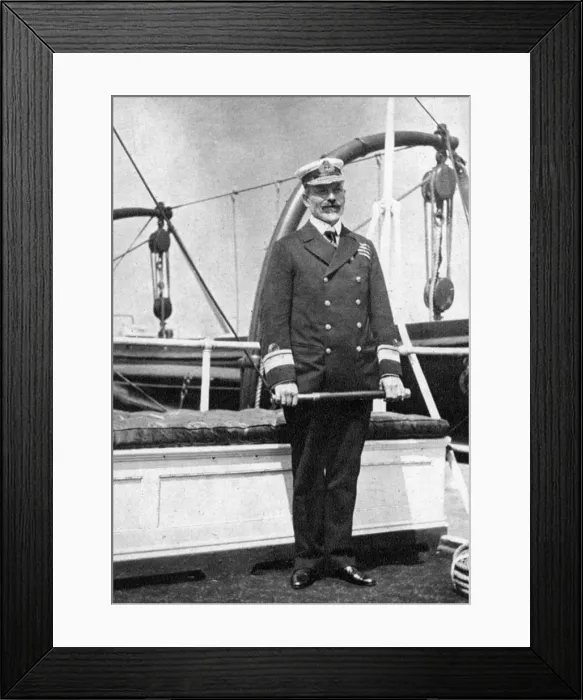 Framed Print : Commodore Sir Archibald Milne (1855-1938), 1908. Artist: Queen Alexandra Framed Print : Commodore Sir Archibald Milne (1855-1938), 1908. Artist: Queen Alexandra