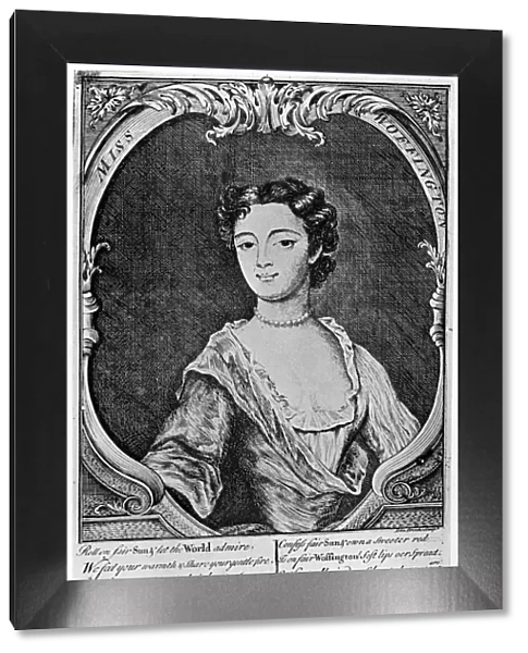Margaret Peg Woffington (1720-1760), Irish actress, 18th century (1905). Artist: John Brooks