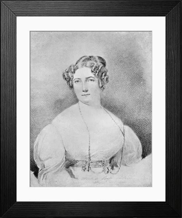 Framed Print : Sophie Dawes, Baronne de Feucheres (c1795-1840), 1910 Framed Print : Sophie Dawes, Baronne de Feucheres (c1795-1840), 1910