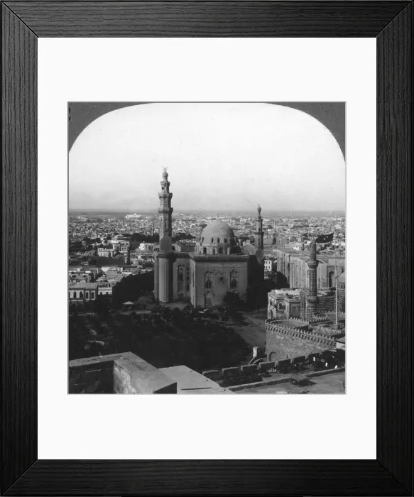 Framed Print : Cairo - home of the Arabian nights, greatest city of Africa, Egypt, 1905. Artist: Underwood & Underwood Framed Print : Cairo - home of the Arabian nights, greatest city of Africa, Egypt, 1905. Artist: Underwood & Underwood