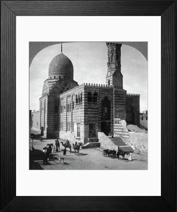 Framed Print : Tomb Mosque of Sultan Kait Bey, Cairo, Egypt, 1905. Artist: Underwood & Underwood Framed Print : Tomb Mosque of Sultan Kait Bey, Cairo, Egypt, 1905. Artist: Underwood & Underwood
